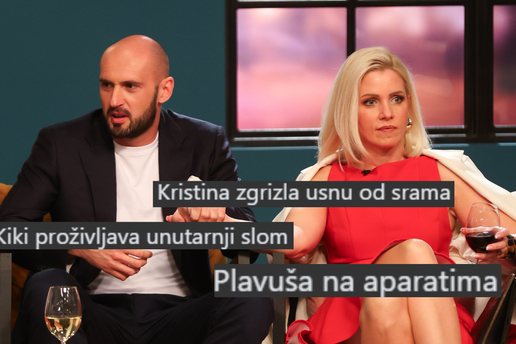 Gledatelji 'Braka na prvu' opet su kritizirali Kristinu: 'Zagrizla je usnu od srama i nervoze!'