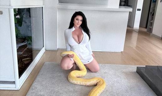 Claudia Rivier: U Dubravi je bio neki piton. Ne brinite, moj nije. Taj je neki mališan za ovog mog