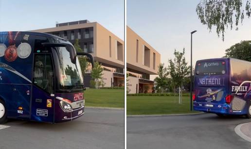 VIDEO 'Vatreni' stigli u luksuzni hotel u Čepinu! Ovdje će spavati