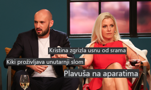 Gledatelji 'Braka na prvu' opet su kritizirali Kristinu: 'Zagrizla je usnu od srama i nervoze!'