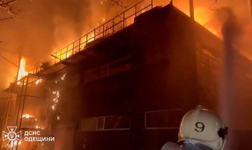 Rusi su ponovo napali Odesu dronovima: Troje ozlijeđenih