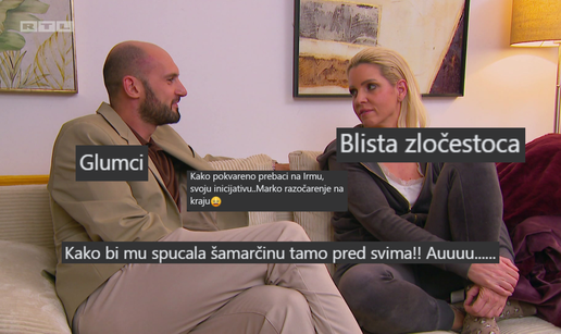 Marko htio promjenu partnera, gledatelji: 'Kakvo razočarenje od njega, blista zločestoća...'
