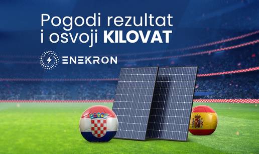 Pogađanjem rezultata utakmice Hrvatska - Španjolska do kućne solarne elektrane