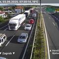 Sudar na A3 kod Bregane, kraj Sesveta kolona duga čak 6 km