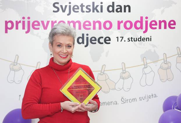 Zagreb: Ponos Hrvatske, Željka Vućko, osnivačica Kluba roditelja nedonoscadi PALČIĆI