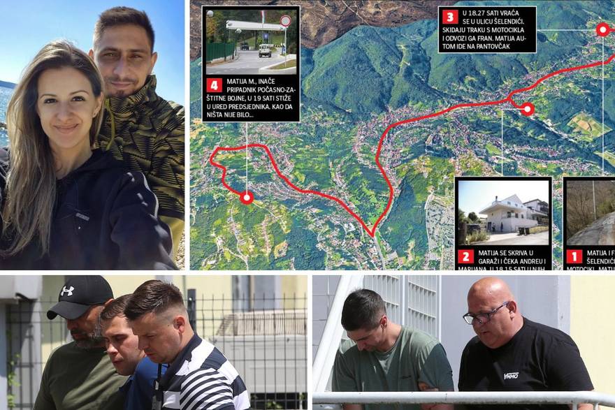 Detaljna rekonstrukcija: Kako su Matija i Fran krili tragove 45 minuta nakon jezivog ubojstva
